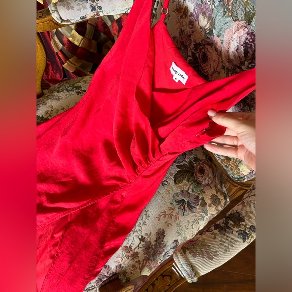 REVOLVE superdown Slit Dress in Red M - Picture 4 of 5